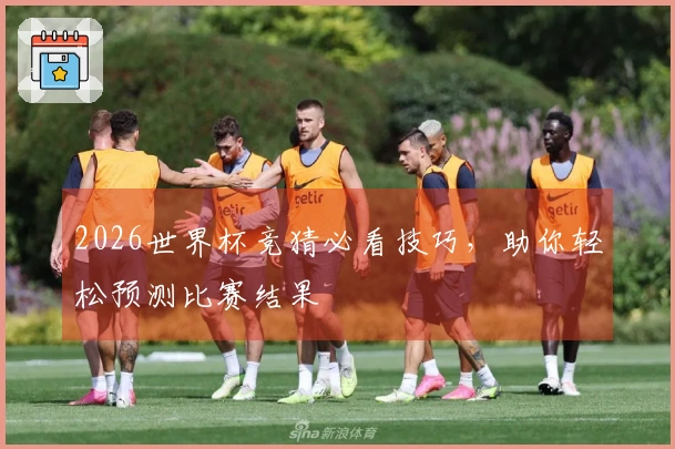 2026世界杯竞猜必看技巧，助你轻松预测比赛结果