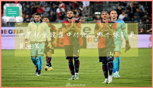 世界杯竞猜盘口对比：哪个球队更具胜算？