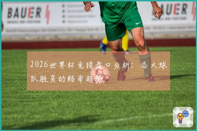 2026世界杯竞猜盘口分析：各大球队胜负的赔率趋势