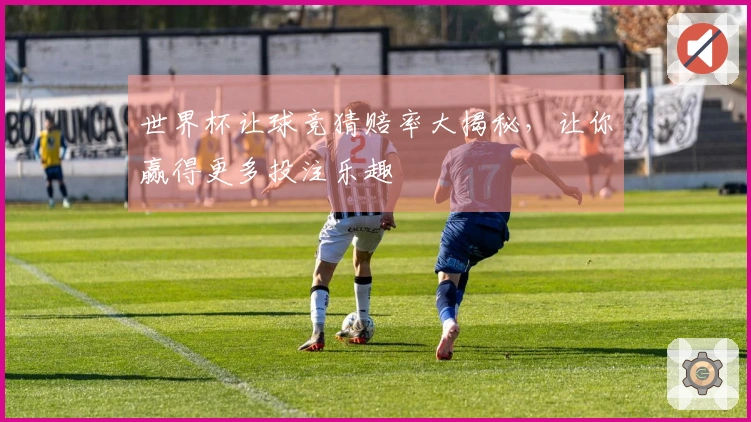 世界杯让球竞猜赔率大揭秘，让你赢得更多投注乐趣